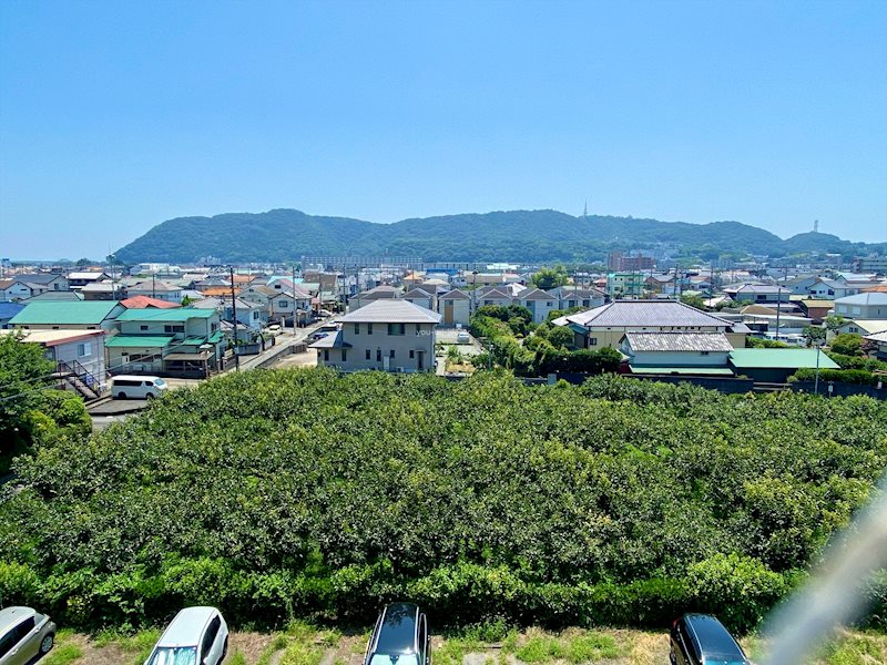 【平塚市徳延のマンションの眺望】