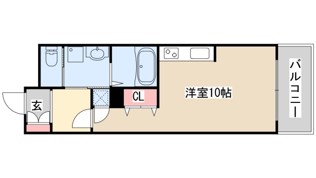 S-FORT神戸神楽町の間取り