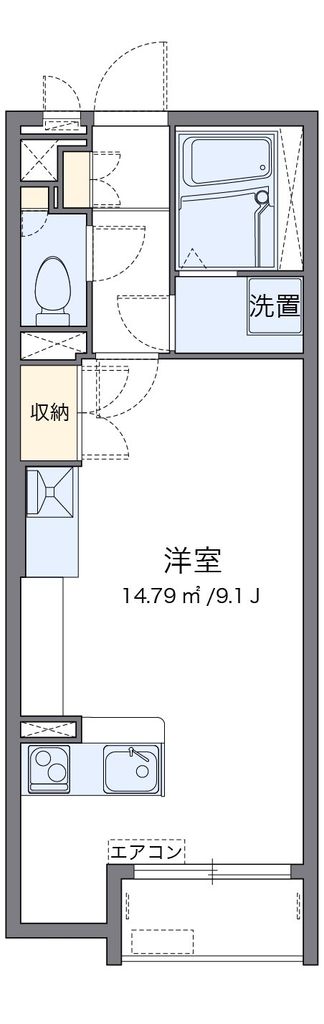 ミランダ城山の間取り