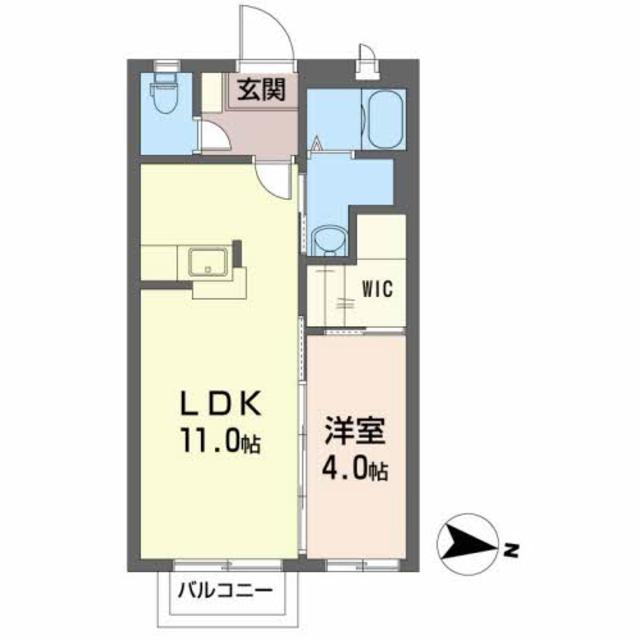 シャーメゾンＮ・IIの間取り