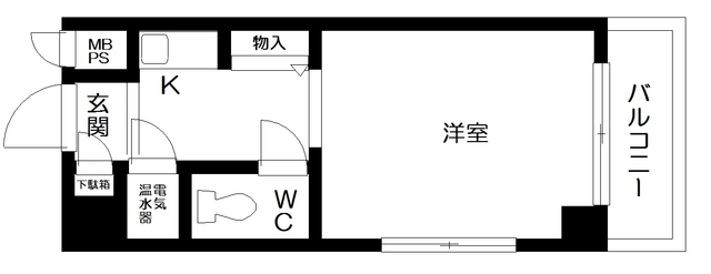 日神パレス錦糸町の間取り