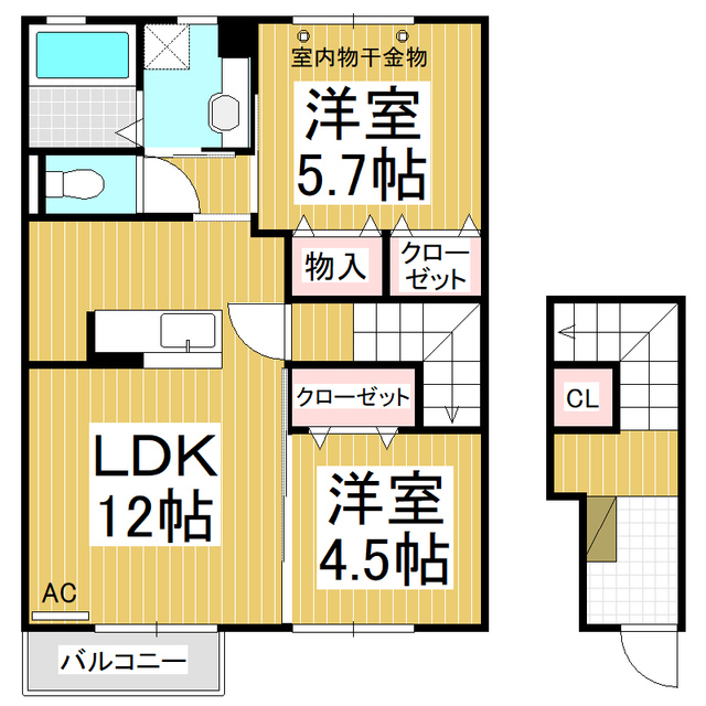 インテグラルとよの（０１～０５）の間取り