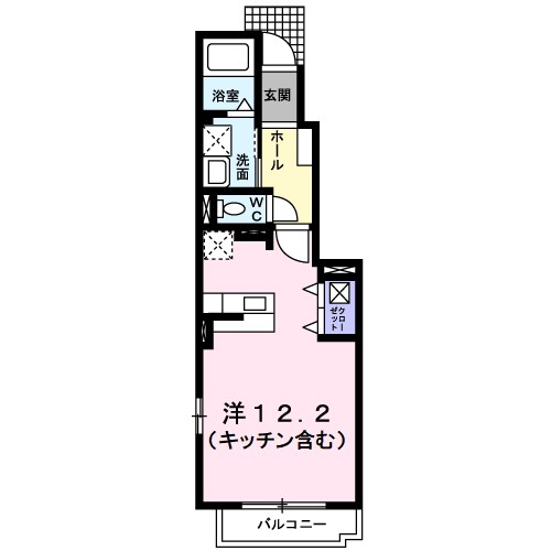 ヴァインベルクＡの間取り