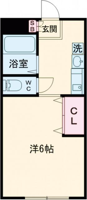 第３メゾンシャンプルの間取り