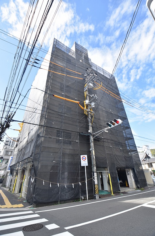 広島市西区己斐本町のマンションの建物外観