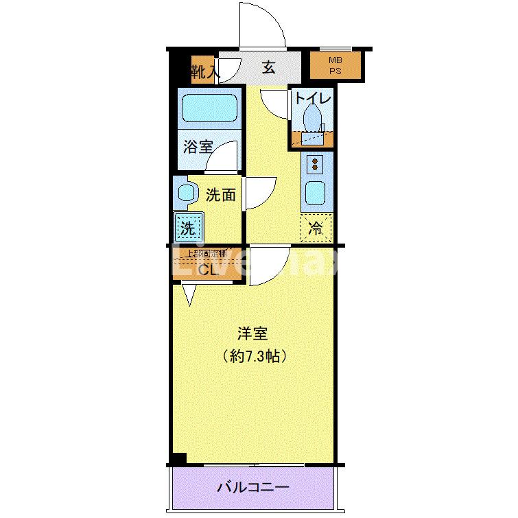 クレヴィスタ柴又の間取り