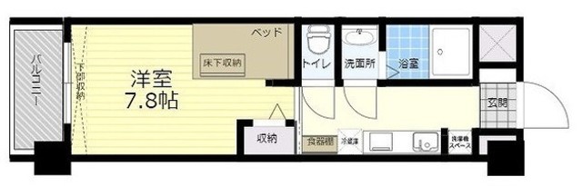 テリオ日出の間取り