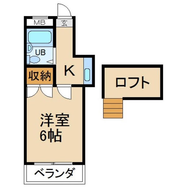 サンコーポ牧野の間取り