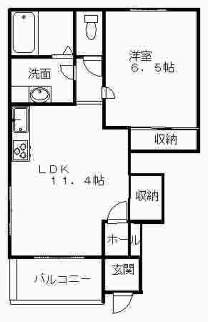 ブロッサム・Ｍの間取り