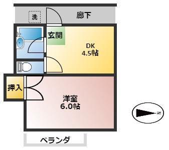 ピアコート西町の間取り