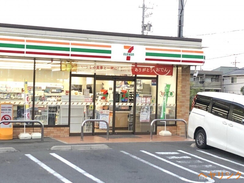 コンビニ　セブンイレブン名古屋平和が丘南店（コンビニ）まで80m