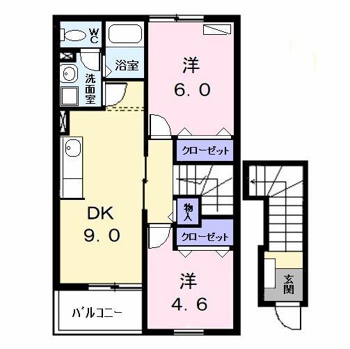 セレクトの間取り