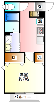 メイプルリーフの間取り