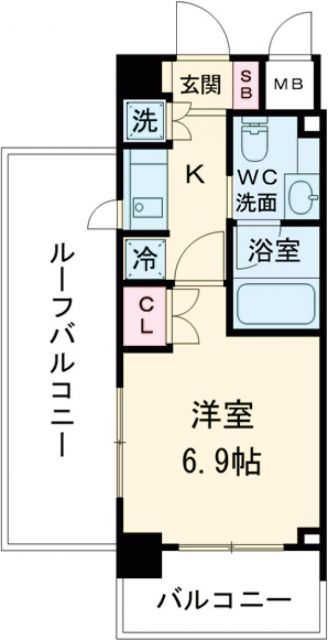 ＴＨＥパームス田園調布の間取り