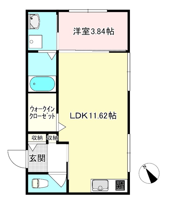 【Bentornato堀水内の間取り】