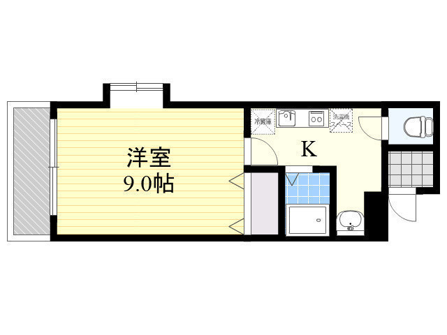 シャイン池島の間取り