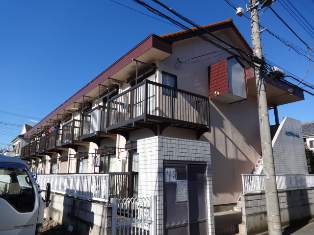 【ユウヅキハイムの建物外観】