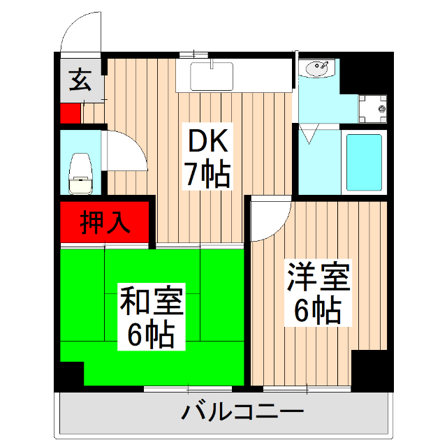 アメニティ志木IIIの間取り