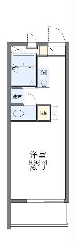 レオパレスＡＬＴＡIIの間取り