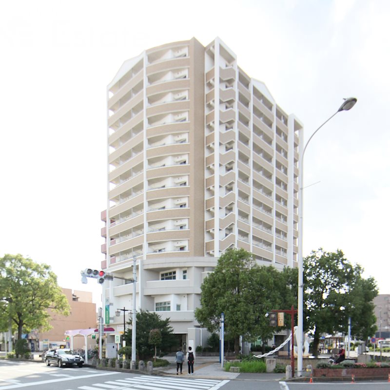 名古屋市港区浜のマンションの建物外観