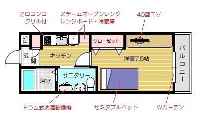 ウイングの間取り