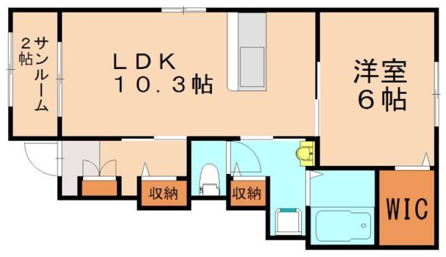 ボンボヤージュIIIAの間取り