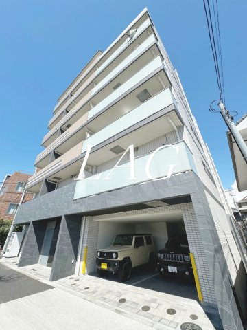 府中市矢崎町のマンションの建物外観