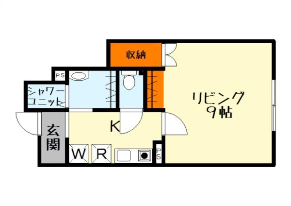 KSコーポ宇川の間取り