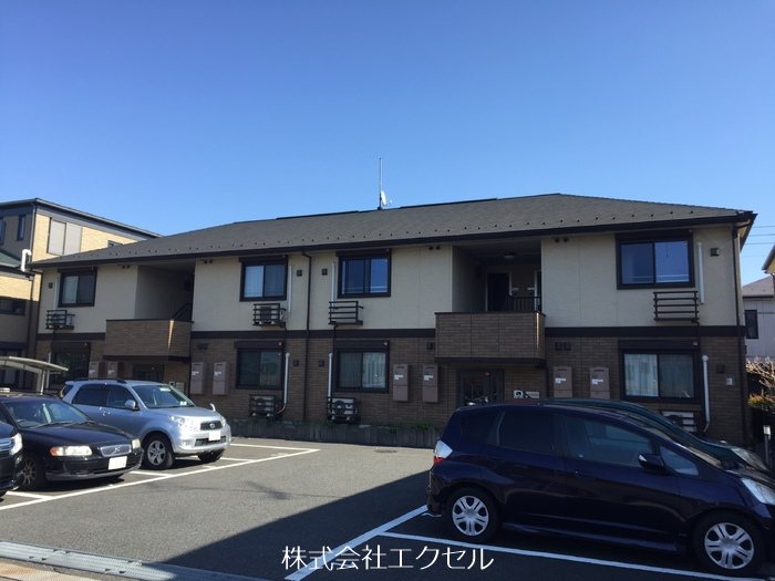 建物外観　中央線豊田駅から徒歩7分です。