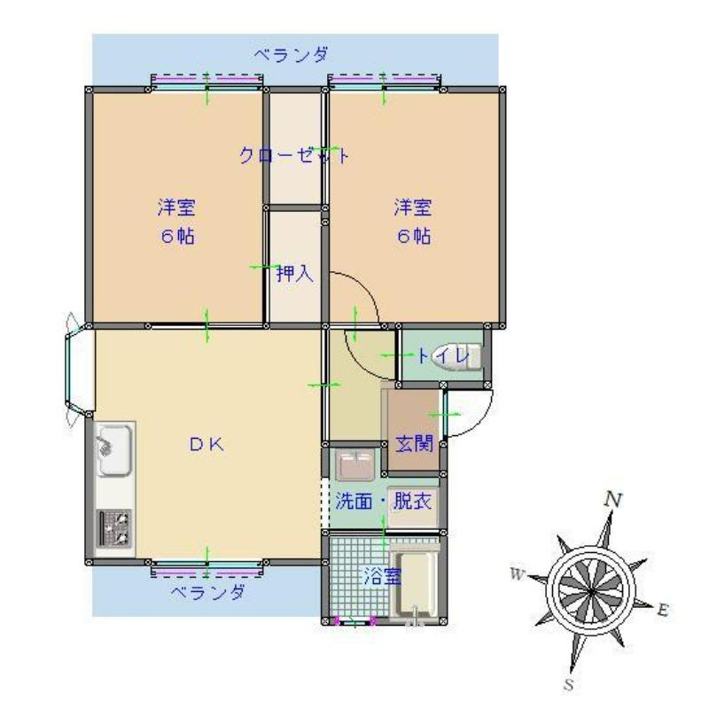 ルミウス北鳥生1_間取り_0