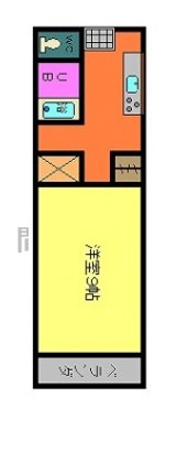 メゾンパークインの間取り
