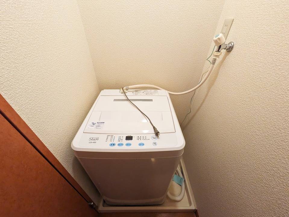 洗面設備　洗濯機置場