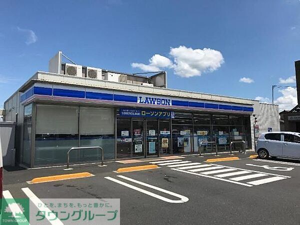 コンビニ　ローソン四街道鹿渡店（コンビニ）まで480m