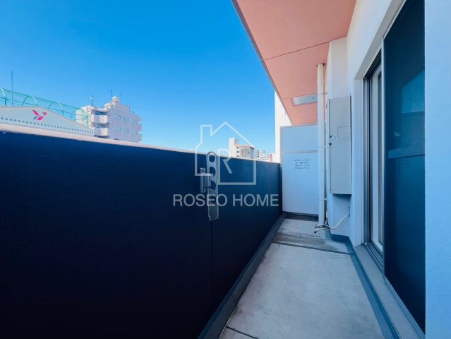 バルコニー　同マンション別部屋：参考写真