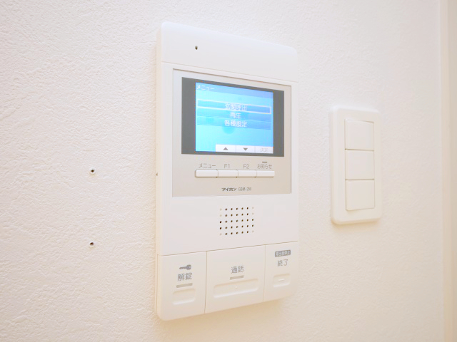 セキュリティ　モニター付きなので安心です☆