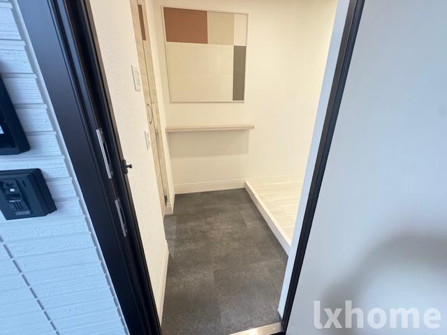 玄関　明るい玄関です