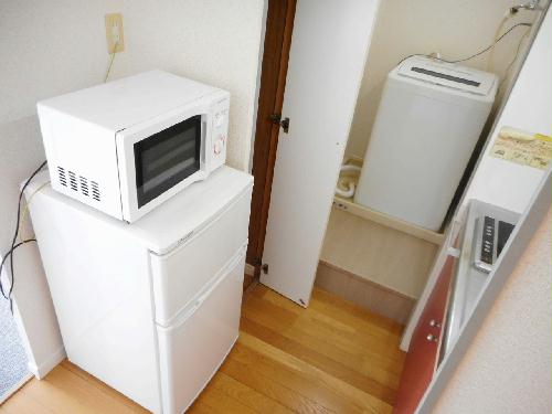 その他　電子レンジ、冷蔵庫完備