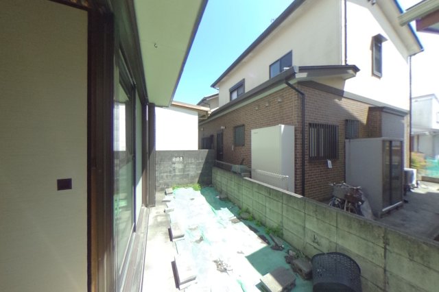 庭　2021年4月撮影