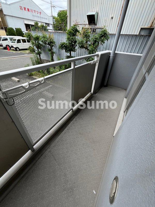 バルコニー　バルコニーがあります