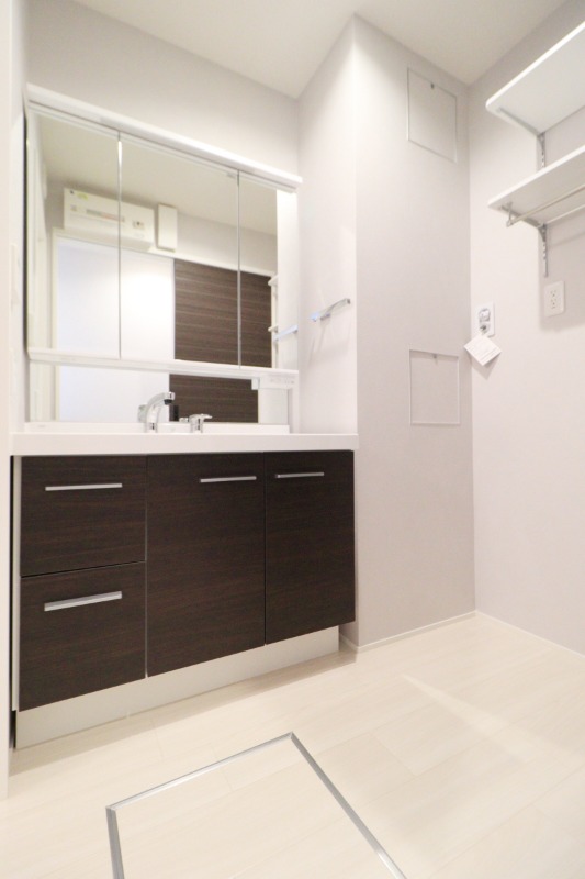 洗面設備　図面と現状に相違がある場合には現状を優先