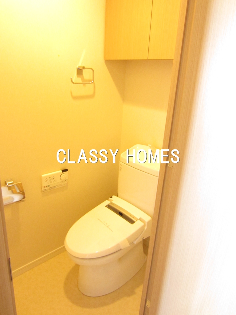 トイレ　2007年竣工　クレストプライムタワー芝：トイレ