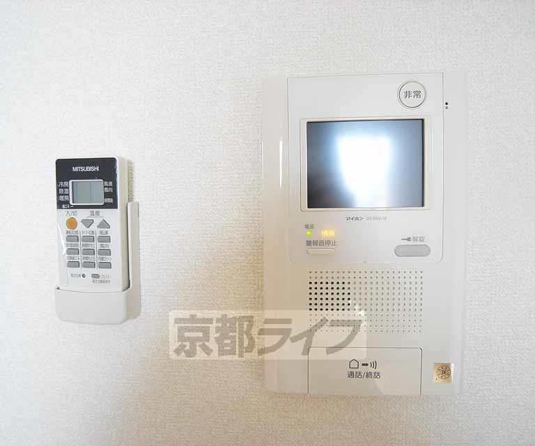 セキュリティ　顔が見えて安心です。