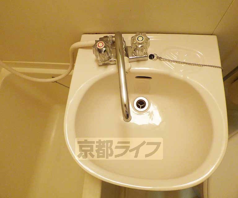 洗面設備　清潔感があります