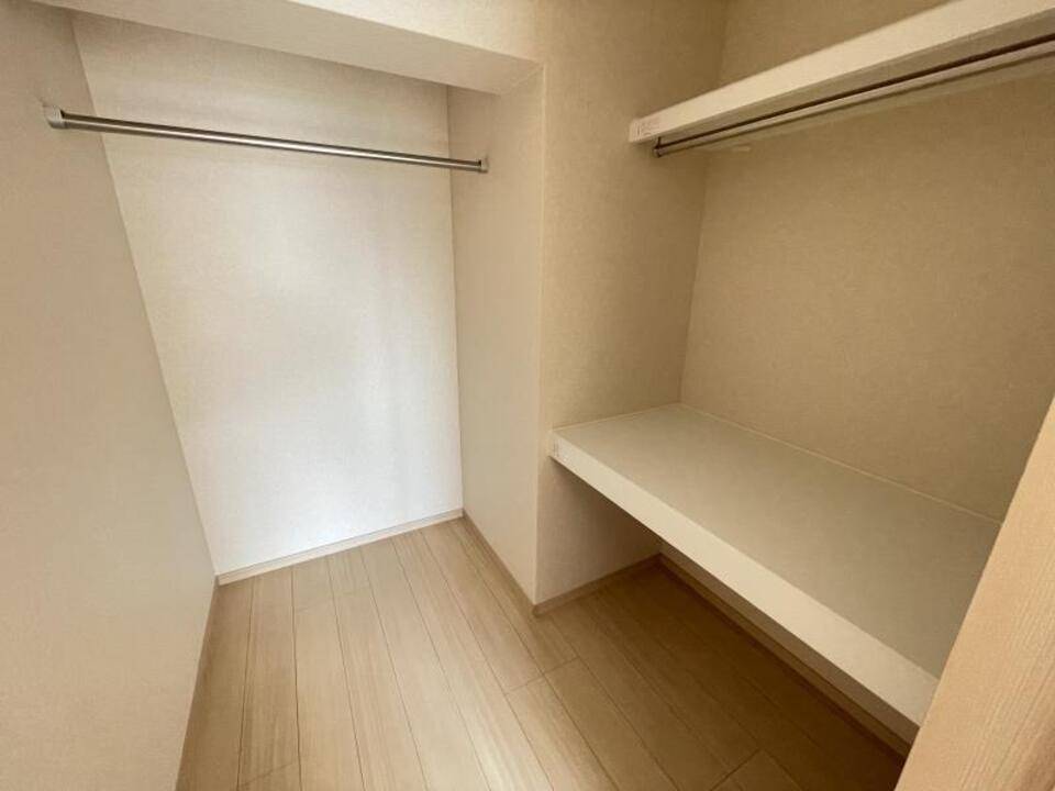収納　ウォークインクローゼット