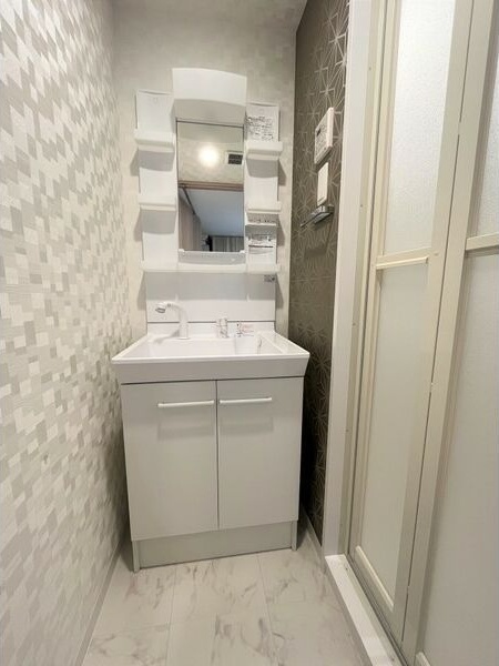 洗面設備　忙しい朝には欠かせない洗面所です