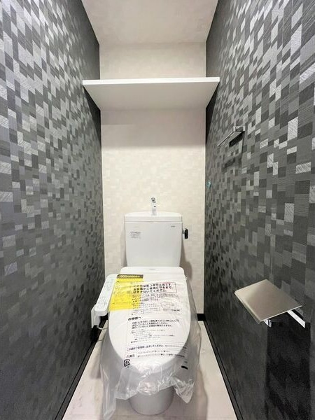 トイレ　ゆったりとした空間のトイレです