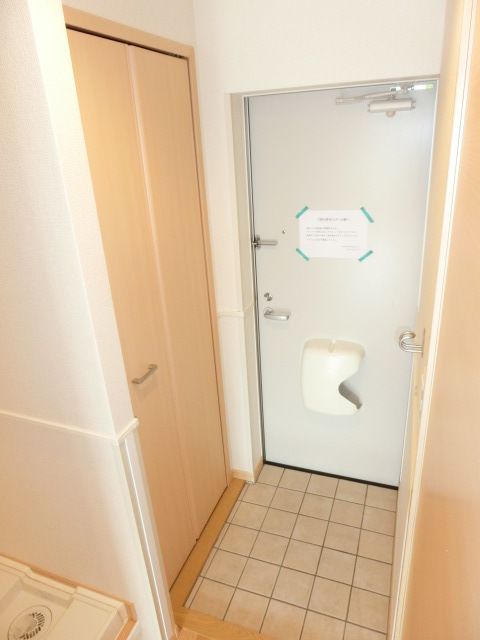 玄関　シューズBOX付きの玄関！