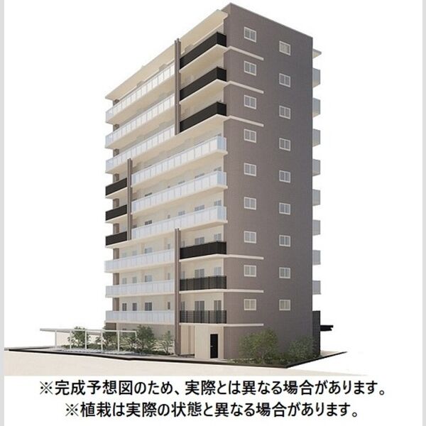 建物外観　外観パース