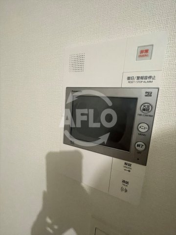 セキュリティ　コンフォリア・リヴ博労町一丁目Q　モニター付きインターホン