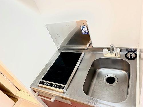 キッチン　2口コンロでお料理の幅も広がります。